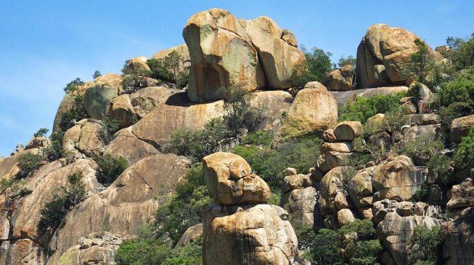 Matobo National Park is famous for its unique granite rock formations