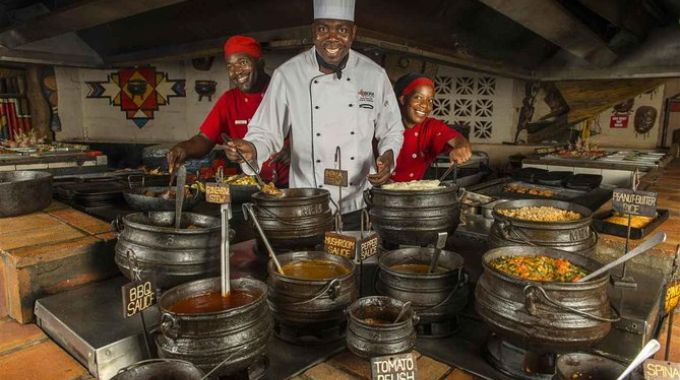 Traditional food is prominent on Zimbabwe's restaurant scene 