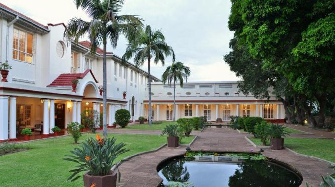 The Victoria Falls Hotel is a testament to Zimbabwe's colonial history