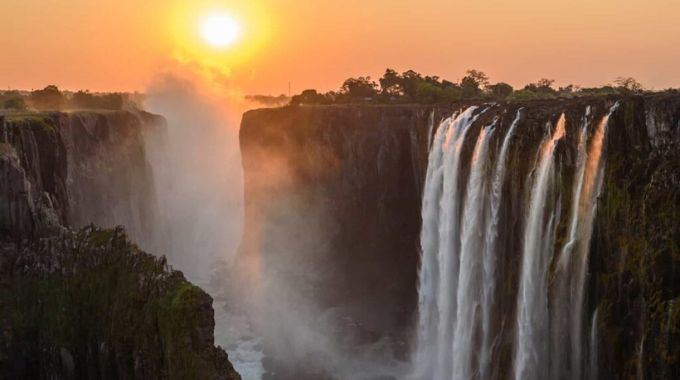 Victoria Falls is one of Zimbabwe's most popular tourist attractions 