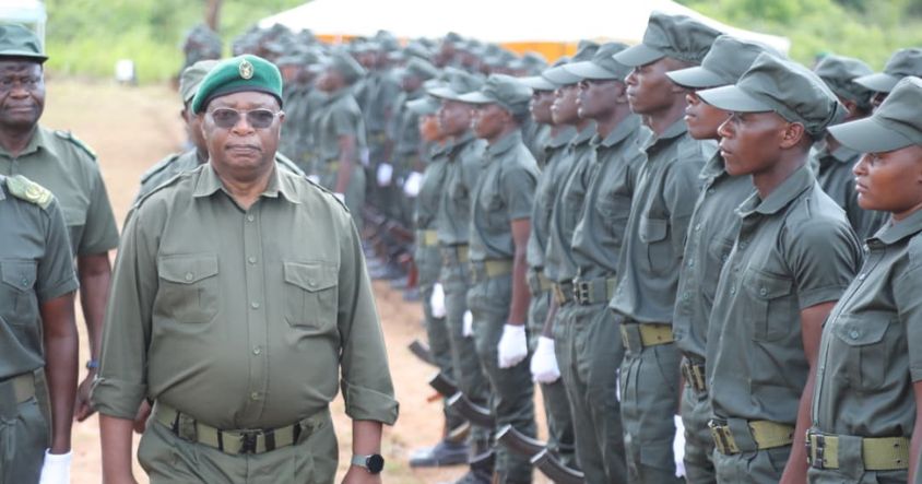 First Lady Auxillia Mnangagwa hails new park rangers