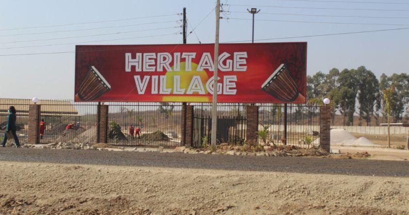 Heritage Village has been carefully designed around African aesthetics and storytelling.