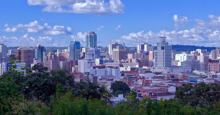 Harare sits on a highveld plateau at an elevation of approximately 1,490 metres, which gives it a climate that is notably more temperate and pleasant than most African cities at similar latitudes.