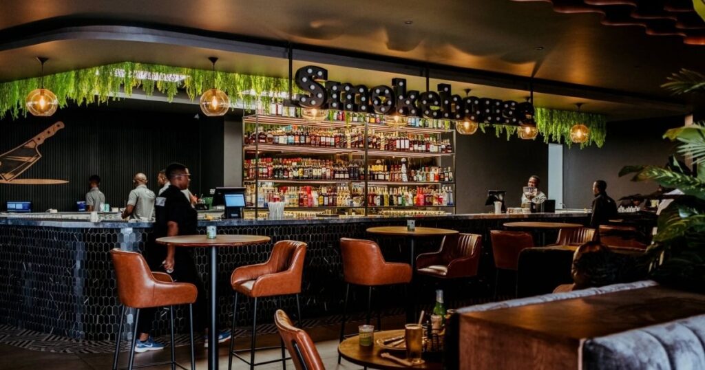 Zimbabwe Travel Hub | Travel Guide, Accommodation, Destinations & Tourism News 21 An image of The Smokehouse Harare's bar area. This place is among the top 5 restaurants for nightlife In Harare