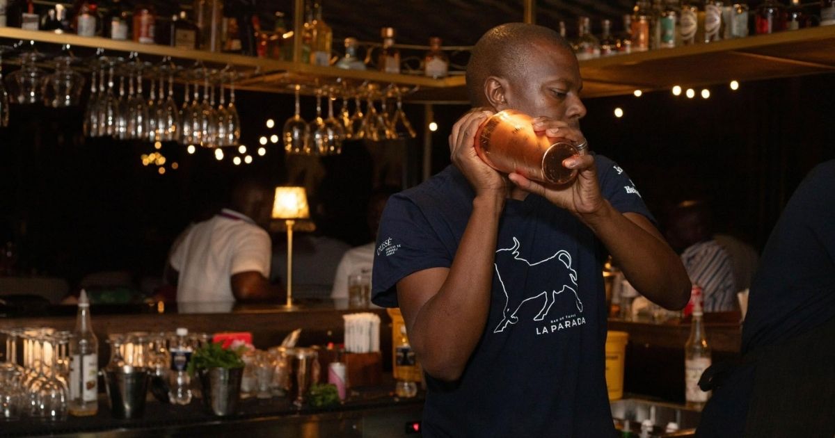 Top 5 Restaurants for Nightlife in Harare (2026 Guide) 7 An image of a bartender at La Parada which is one of the Top 5 Restaurants for Nightlife in Harare