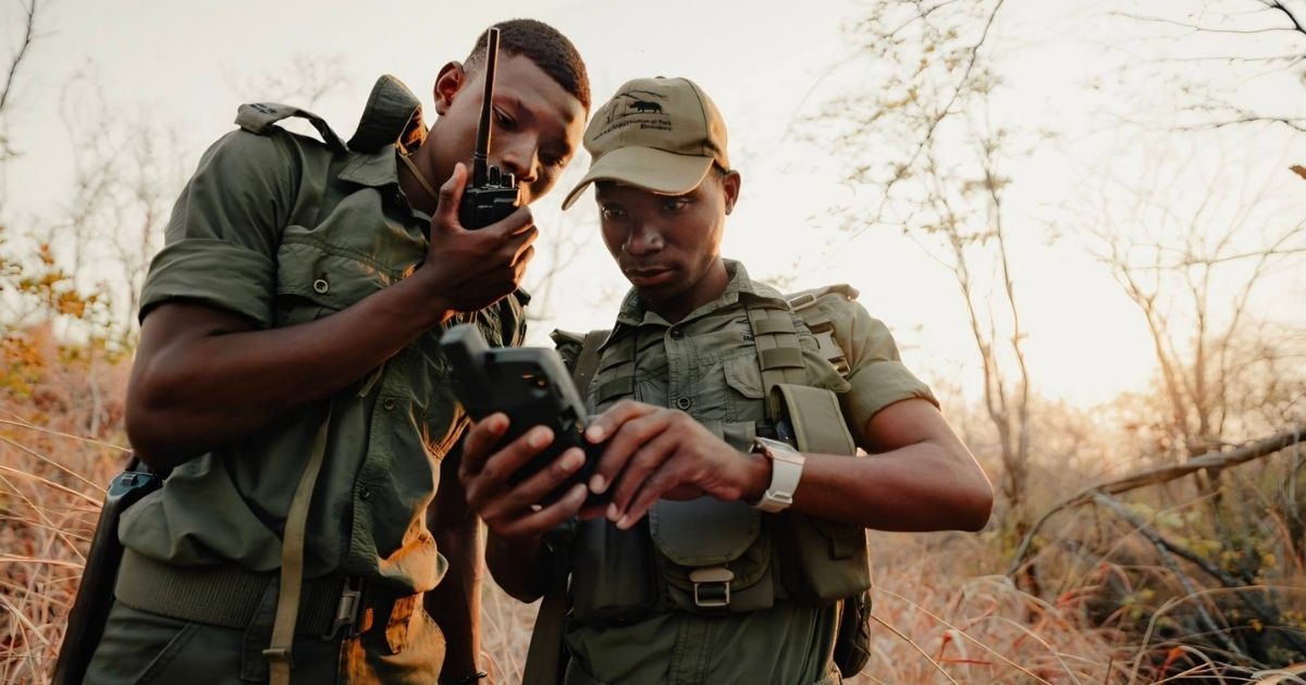 An image of wildlife park rangers