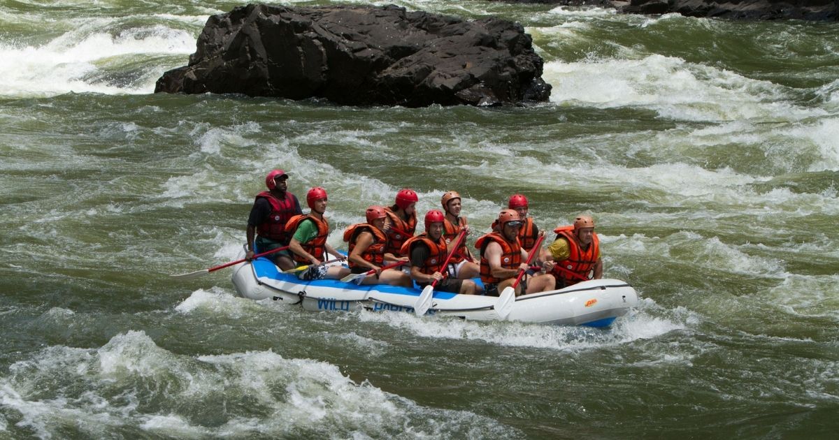 The Batoka Gorge is a great rafting destination 