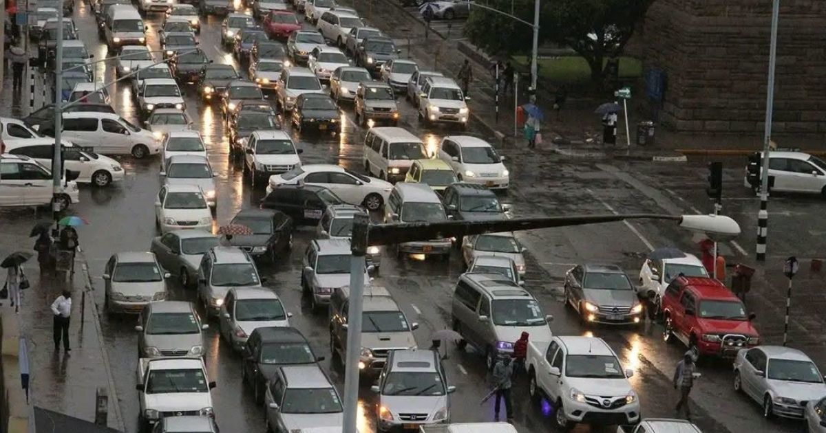 Is Zimbabwe Safe for Tourists? A Complete Travel Safety Guide 7 Image showing traffic in Harare