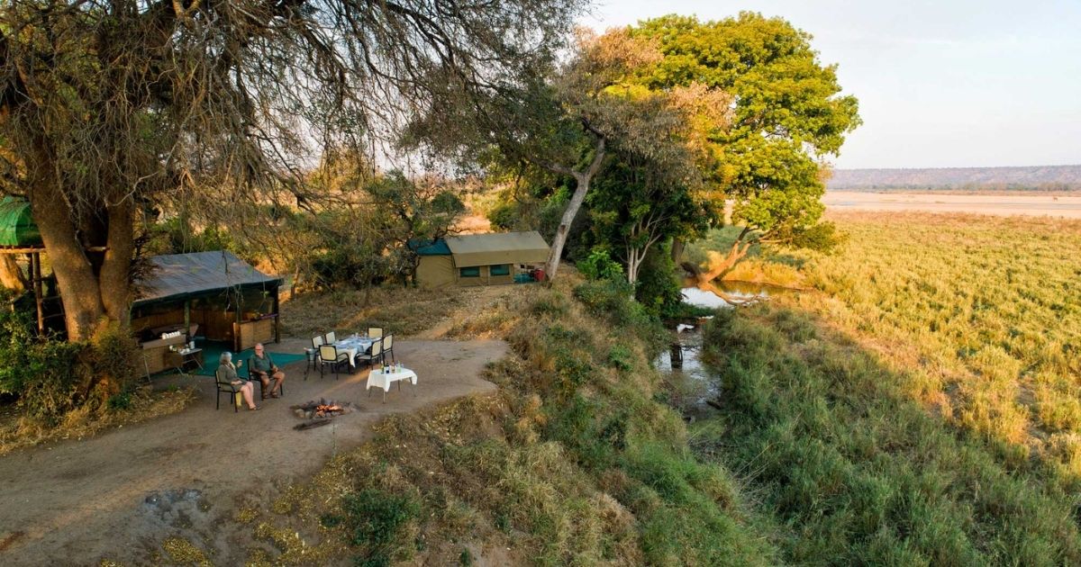 How Much Does a Zimbabwe Safari Cost in 2026? 4 A campsite at Gonarezhou National Park