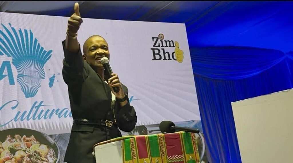 Zimbabwe urges Africa to market shared wonders at COMESA summit 1 Barbara Rwodzi, Minister of Tourism and Hospitality Industry, speaking at the COMESA summit